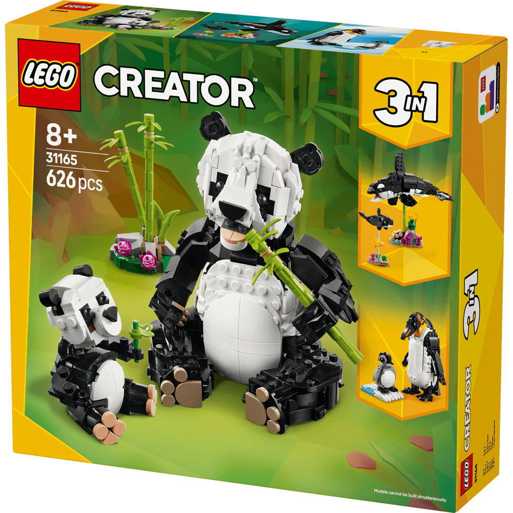 LEGO® Creator 3in1 Wild Animals: Panda Family 31165